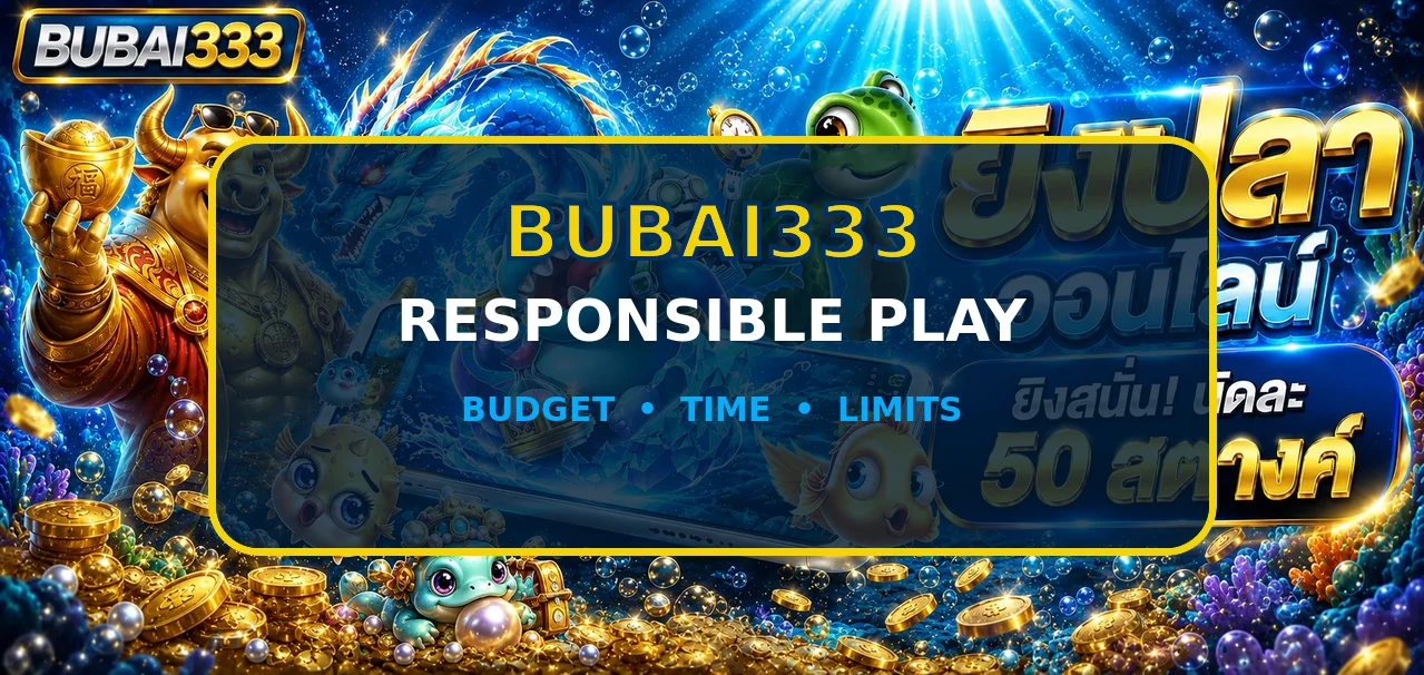 BUBAI333 วิธีตั้งงบและเล่นอย่างรับผิดชอบ